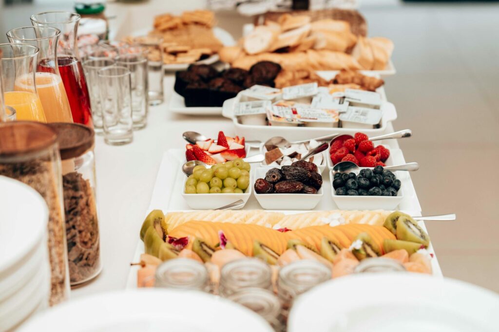 Frühstücksbuffet in der Residenz: Mehr als Brötchen und Marmelade