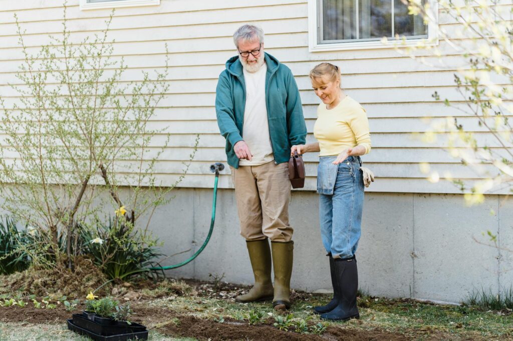 Garten- und Hochbeet-Therapie für Senioren